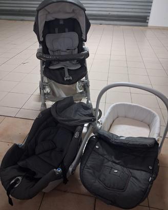 tris navicella ovetto più passeggino