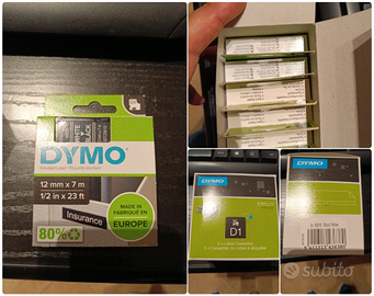 Nastro per etichettatrice Dymo D1 6mm x 7m