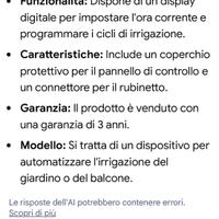 Computer per irrigazione