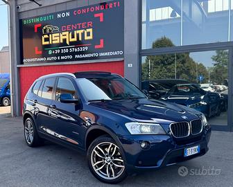 BMW X3 X-DRIVE 20D 2.0 ELETTA 184 CV - FULL LED, P