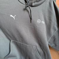 Felpa Puma con cappuccio Mercedes con etichetta