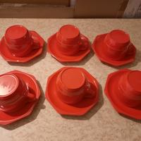 set 6 tazze da tea anni '70