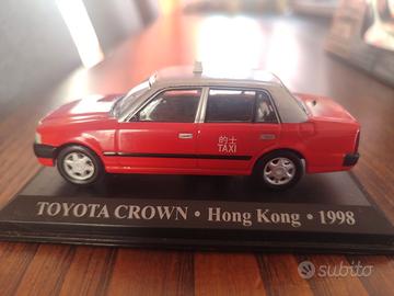 Toyota Crown Taxi Hong Kong 1998 1:43 Diecast