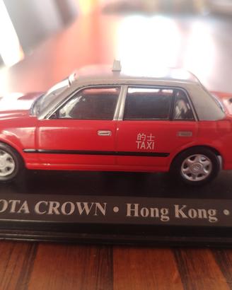 Toyota Crown Taxi Hong Kong 1998 1:43 Diecast