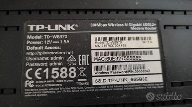 Modem router tp link td w8970 15,00