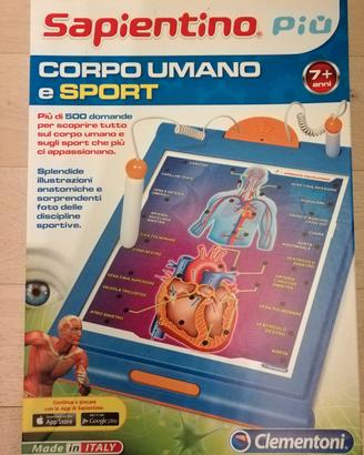 Sapientino CORPO UMANO e SPORT 7+