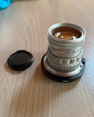 Leica M 50 summicron f2 rigid obiettivo