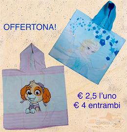 2 poncho mare bimba