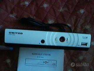 Decoder UNITED DVBT 9082  ric.dig.terrestre NUOVO