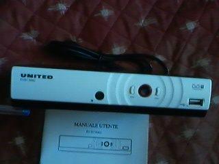 Decoder UNITED DVBT 9082  ric.dig.terrestre NUOVO