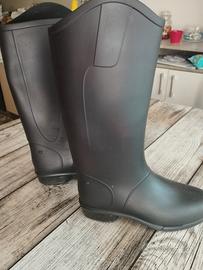 stivali e paraschiena equitazione 