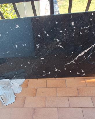 piano marmo nero marquina 