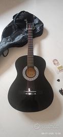 Chitarra acustica Dawoo nera da 38 pollici
