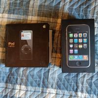 scatole apple iPhone 3g, iPod