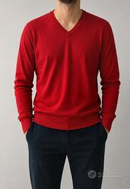 Ballantyne rosso cotone size 56 a V