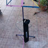 leggio e asta microfono 