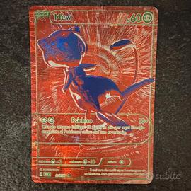CARTA POKÉMON MEW 30C R/RGB 30 ANNIVERSARIO ITA NM