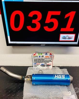 Silenziatore hgs blu anodizzato tm en / sm / smr 1