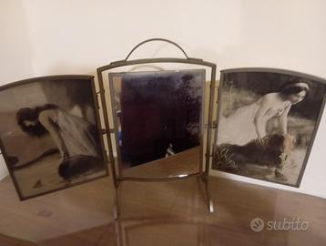 Trittico specchio da barbiere, Art decò anni 30'