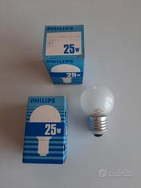 46pz lampadine sfera E27 Philips 25 watt