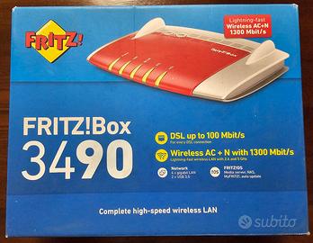 Fritz!Box 3490 - Router Wi-Fi Dual Band AC