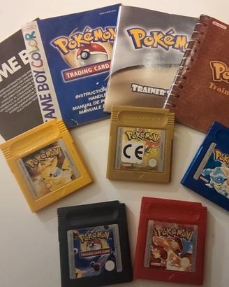 Lotto Giochi Pokémon Game Boy Originali