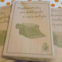 carta vergatina extra fine per dattilografia