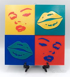 Marilyn Monroe Wall Art Decorazione Casa Pop Art