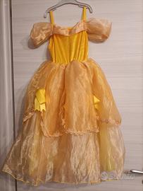 vestito di Carnevale da principessa Belle 