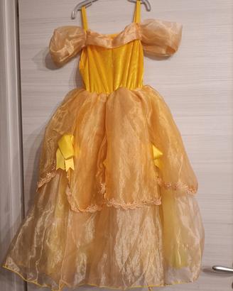vestito di Carnevale da principessa Belle 