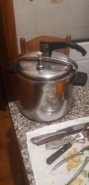 Pentola a pressione acciaio inox 