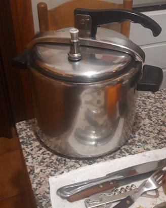 Pentola a pressione acciaio inox 