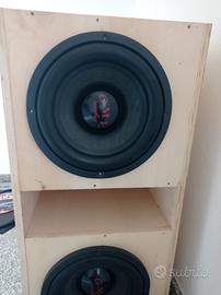 box subwoofer doppio 32