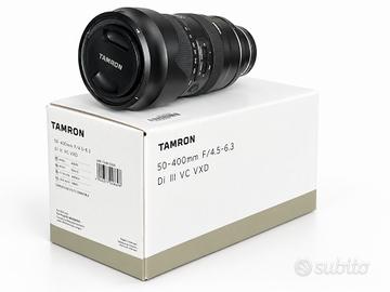 Tamron 50-400mm F/4.5-6.3 Sony E – A067
