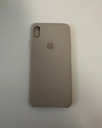Orig. Apple - Cover silicone iphone Xs Max Tortora