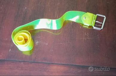 Cintura fluo verde trasparente