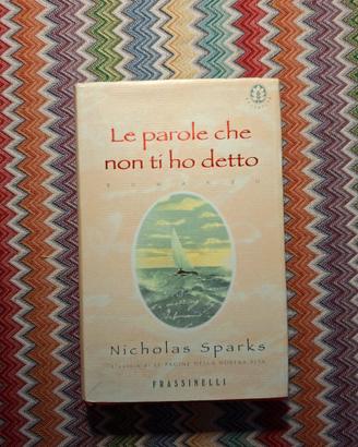 Libro" Le parole che non ti ho detto " di Nicholas