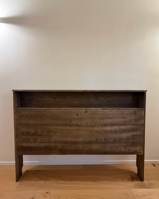 Testiera letto Abete color Noce