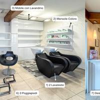 Arredo Completo Salone Parrucchiera Gamma & Bross