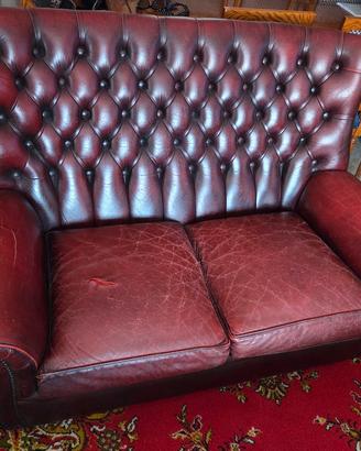Divano Chesterfield originale 