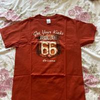 Maglia arancione uomo Route 66 Arizona