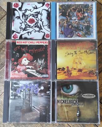 Lotto 6CD Red Hot Chili Peppers & Alt Rock 90–2000