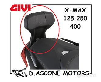 SCHIENALINO PASSEGGERO XMAX 125 250 400 GIVI