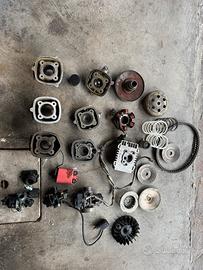 Ricambi piaggio scooter 50 zip aria e liquido