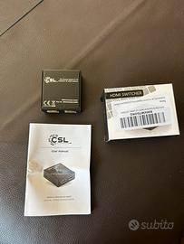 Switch HDMI Bidirezionale 2x1 / 1x2 CSL
