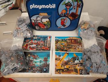 Playmobil – Set 4 puzzle in valigetta di metallo
