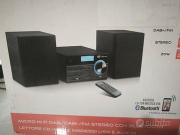 Micro HiFi Majestic DAB MP3 CD SD con telecomando