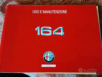 libretto Uso Manutenzione Alfa Romeo 164 vintage 