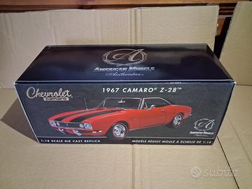 modellino die-cast 1:18 della Chevrolet Camaro