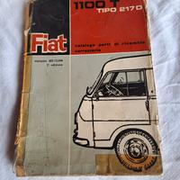 Catalogo ricambi carrozzeria Fiat 1100 T TIPO 217D